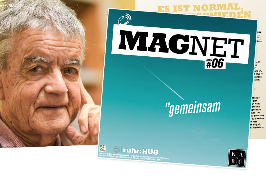 Im Magazin ‚Magnet‘ ist ein Interview mit Prof. Eggers erschienen